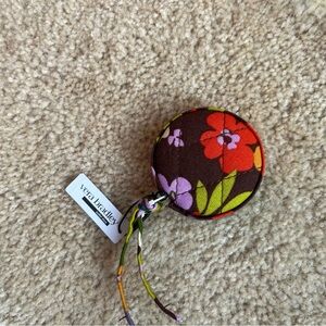 NWT Vera Bradley 60" Retractable Small Measuring Tape in "Evening Garden”